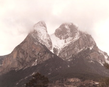 1990: Ascenso al Pedraforca (2.498m - Sierra del Cad. Lleida)